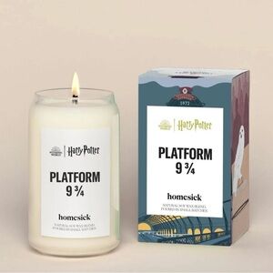 Homesick Harry Potter candle